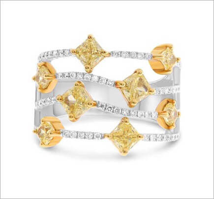 Custom Gemstone Fashion Ring At Avalon Park Jewelers